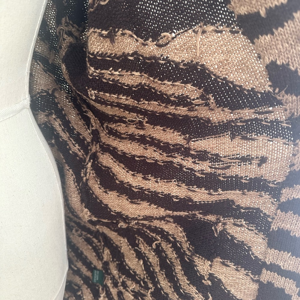 Handknit Ralph Lauren linen blend Cardigan - Picture 9 of 10